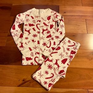 Hanna Andersson holiday pajamas size 5